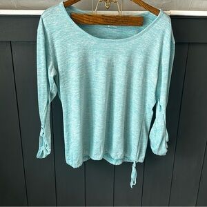 Columbia Women's ‎ Cinched Waistline Top Long Sleeve Size XL